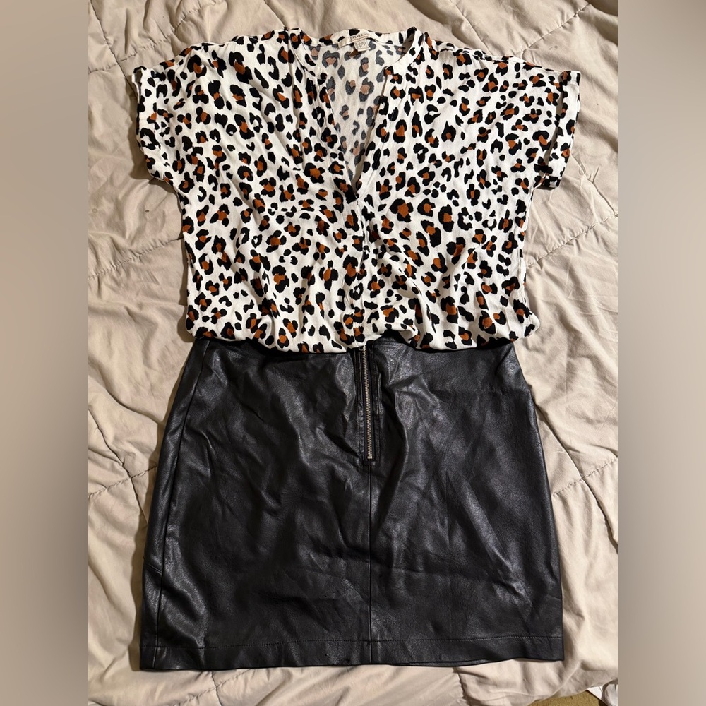 Lightweight Animal Print Blouse